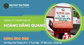 Công ty TNHH TM-DV Hoàng Đăng Quang