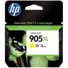 HP 905XL High Yield Yellow Original Ink Cartridge (T6M13AA)
