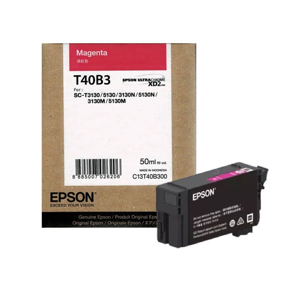 Mực in Epson T40B Magenta 50ml cho SureColor SC-T3130N (C13T40B300)