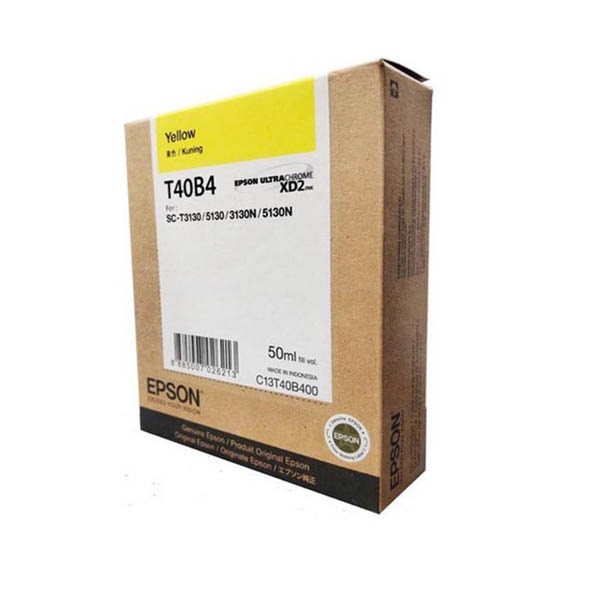 Mực in Epson T40B Yellow 50ml cho SureColor SC-T3130N (C13T40B400)