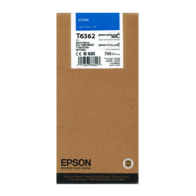 EPSON T6362 CYAN INK CARTRIDGE (C13T636200)