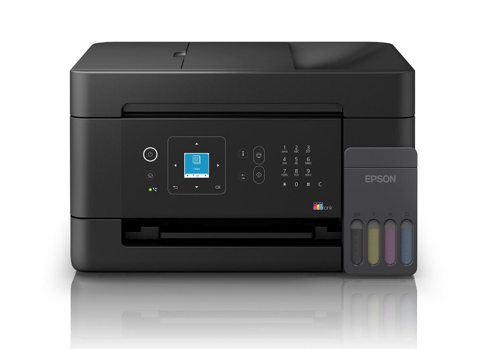 Máy in phun màu đa chức năng Epson EcoTank L5390 A4 Wi-Fi, Fax, ADF (C11CL59502)