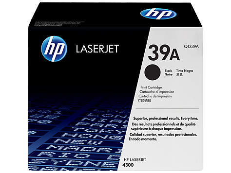 HP 39A Black Original LaserJet Toner Cartridge (Q1339A)