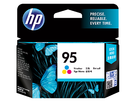 HP 95 Tri-color Original Ink Cartridge (C8766WA)