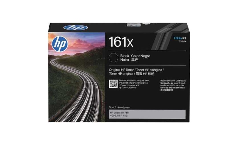 Hộp mực HP 161X Black chính hãng cho HP LaserJet Pro 4006 và MFP 4112 (W1610X)