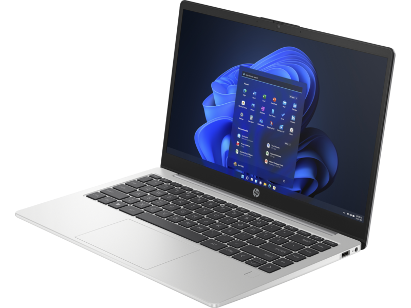 Laptop HP 240 G10 (9H2E0PT) – i3-1315U, 8GB RAM, 512GB SSD, 14 inch FHD, Windows 11, Màu Bạc, Chính hãng