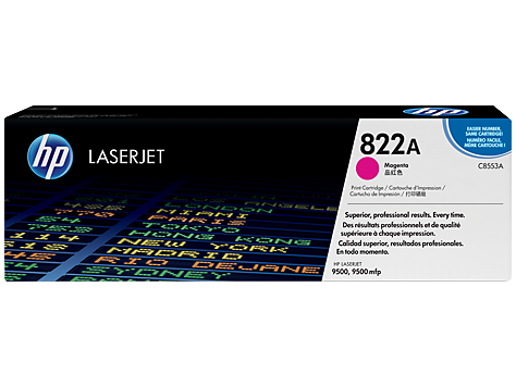 HP 822A MAGENTA ORIGINAL LASERJET TONER CARTRIDGE (C8553A)