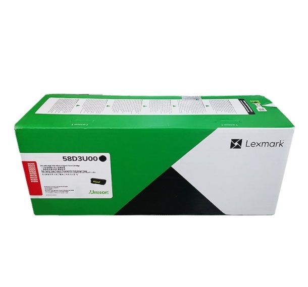 Mực in Lexmark Black Ultra High Yield 55.000 trang (58D3U00)