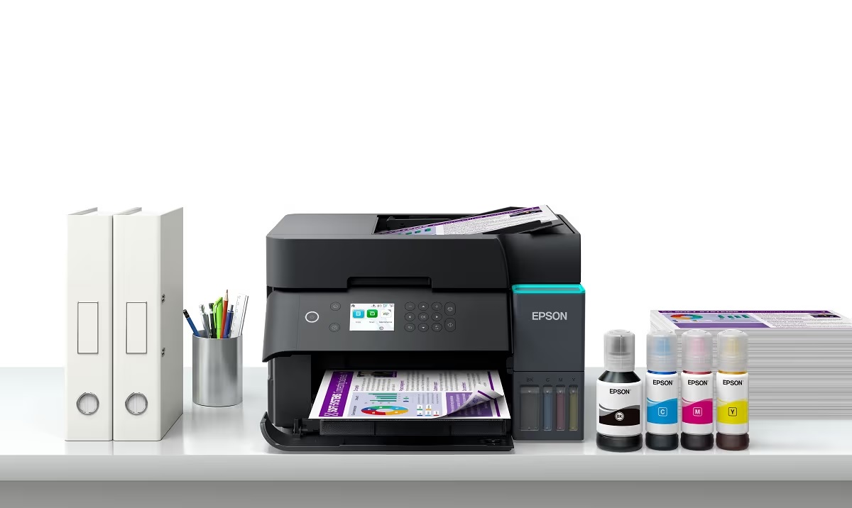 Epson EcoTank L6370 có in, photocopy và scan màu 2 mặt tự động không?