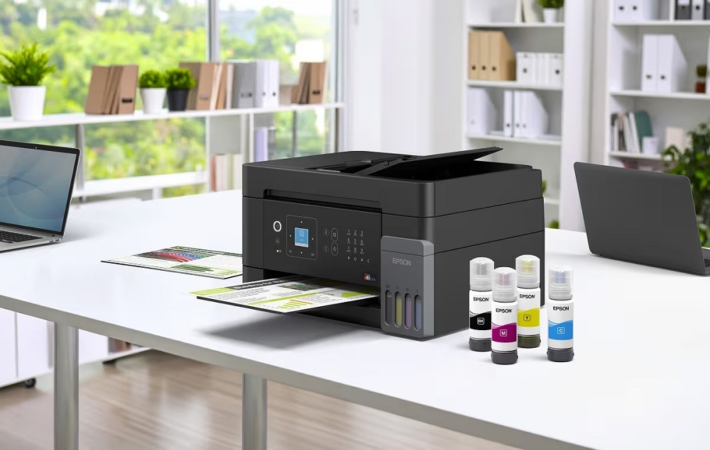 Máy in Epson EcoTank L6370 dùng mực gì? Chọn đúng mã mực trước khi mua