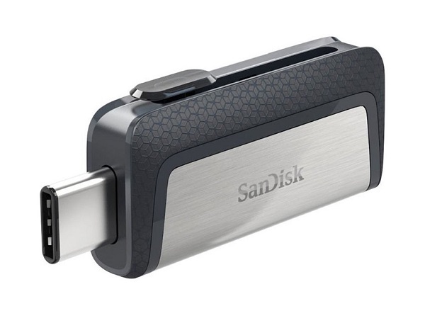 USB SanDisk Dual Drive Type-C 128GB – USB 3.1, Kết Nối 2 Đầu, Thiết Kế Trượt, Dùng Cho Android (SDDDC2-128G-G46)