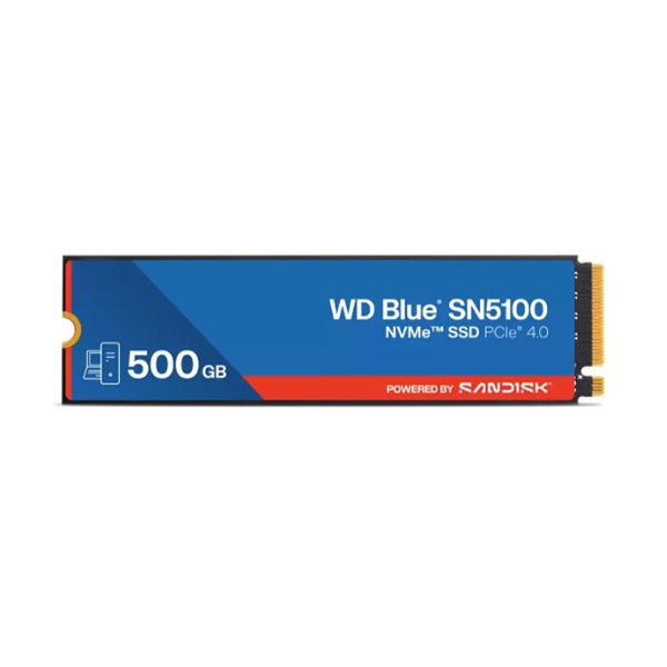 Ổ cứng SSD WD Blue SN5100 NVMe 4TB M.2 2280 PCIe Gen4, đọc 6.900MB/s (WDS400T5B0E)