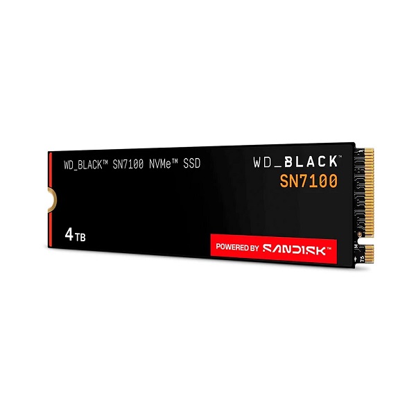 Ổ cứng SSD WD_BLACK SN7100 NVMe 4TB M.2 2280 PCIe Gen4, đọc 7.000MB/s (WDS400T4X0E)
