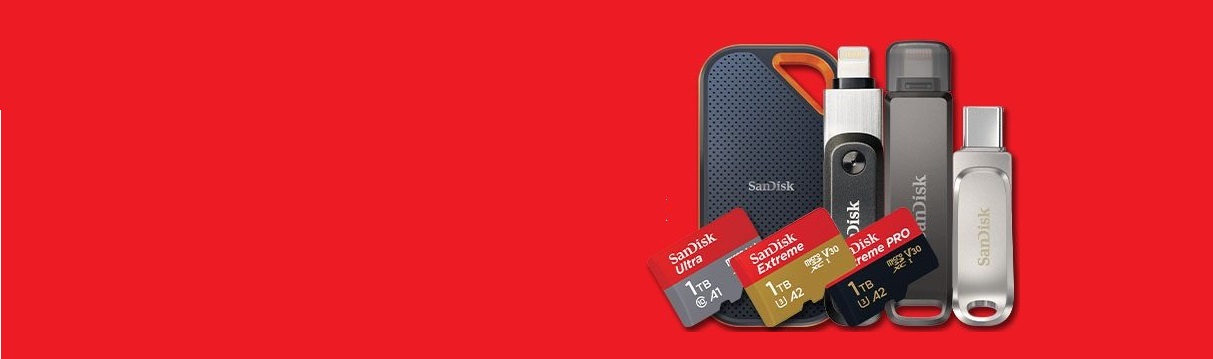 Banner SanDisk