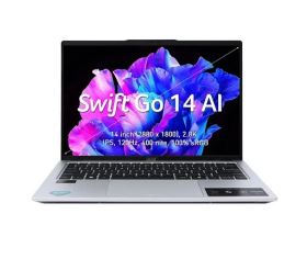 Laptop Acer Swift Go 14 SFG14-73-53X7 – Intel Core Ultra 5 125H, RAM 16GB, SSD 512GB, Màn hình IPS 2.8K, Windows 11 – Màu bạc – NX.KSLSV.001