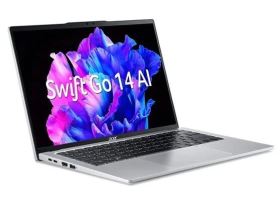 Laptop Acer Swift Go 14 SFG14-73-57FZ – Intel Core Ultra 5 125H, RAM 16GB, SSD 512GB, Màn hình OLED 2.8K, Windows 11 – NX.KSGSV.001