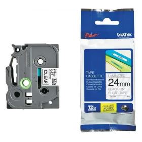 Nhãn in Brother TZe-151, Black on Clear, 24mm x 8m