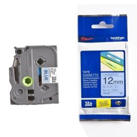 Nhãn in Brother TZe-531, Black on Blue, 12mm x 8m