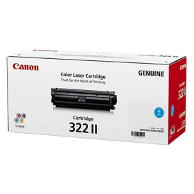 Mực in Canon 322 II Cyan Toner Cartridge (2651B001BA)