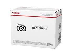 Mực in Canon 039 Black Toner Cartridge (0287C001AA)