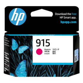 HP 915 Magenta Original Ink Cartridge (3YM16AA)