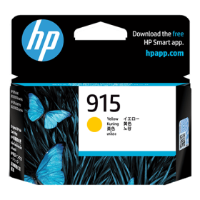 HP 915 Yellow Original Ink Cartridge (3YM17AA)