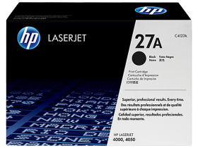 HP 27A Black Original LaserJet Toner Cartridge (C4127A)