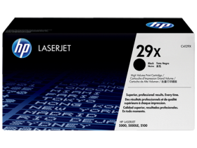 HP 29X High Yield Black Original LaserJet Toner Cartridge (C4129X)