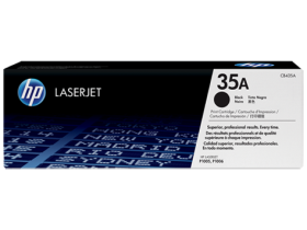 HP 35A Black Original LaserJet Toner Cartridge (CB435A)
