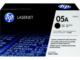 HP 05A Black Original LaserJet Toner Cartridge (CE505A)