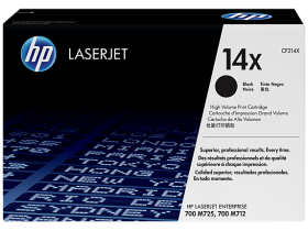 HP 14X High Yield Black Original LaserJet Toner Cartridge (CF214X)