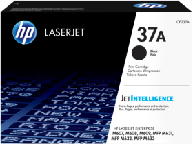 HP 37A Black Original LaserJet Toner Cartridge (CF237A)