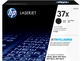 HP 37X High Yield Black Original LaserJet Toner Cartridge (CF237X)
