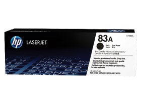 HP 83A Black Original LaserJet Toner Cartridge (CF283A)