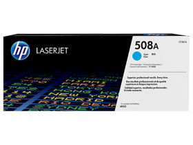 HP 508A Cyan Original LaserJet Toner Cartridge (CF361A)