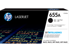 HP 655A Black Original LaserJet Toner Cartridge (CF450A)