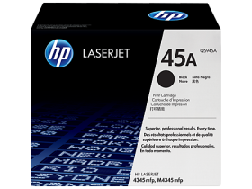 HP 45A Black Original LaserJet Toner Cartridge (Q5945A)