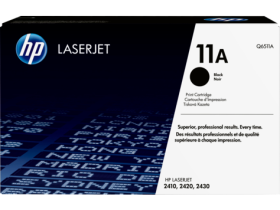 HP 11A Black Original LaserJet Toner Cartridge (Q6511A)