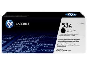HP 53A Black Original LaserJet Toner Cartridge (Q7553A)