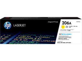 hp 206a yellow original laserjet toner cartridge w2112a