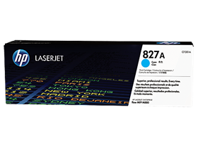 HP 827A Cyan Original LaserJet Toner Cartridge (CF301A)