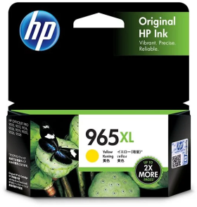 HP 965XL High Yield Yellow Original Ink Cartridge (3JA83AA)