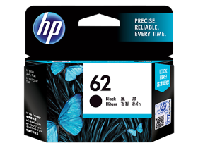 HP 62 Black Original Ink Cartridge (C2P04AA)