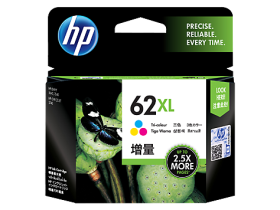 HP 62XL High Yield Tri-color Original Ink Cartridge (C2P07AA)