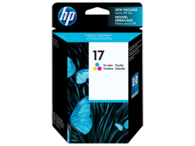 HP 17 Tri-color Original Ink Cartridge (C6625A)
