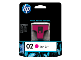 HP 02 Magenta Original Ink Cartridge (C8772WA)