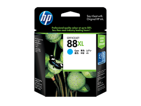 HP 88XL High Yield Cyan Original Ink Cartridge (C9391A)