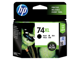HP 74XL High Yield Black Original Ink Cartridge (CB336WA)