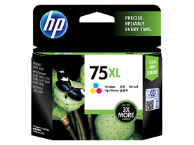 HP 75XL High Yield Tri-color Original Ink Cartridge (CB338WA)