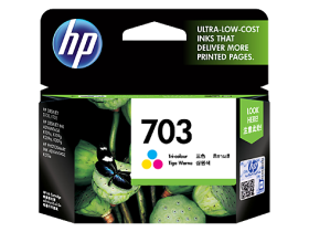 HP 703 Tri-color Original Ink Advantage Cartridge (CD888AA)